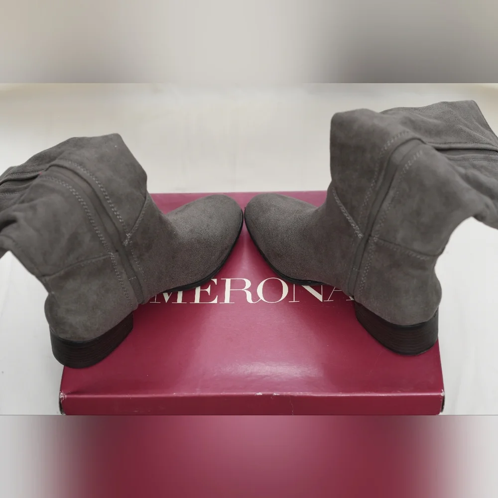 Merona Evie Knee-High Boots - Grey
